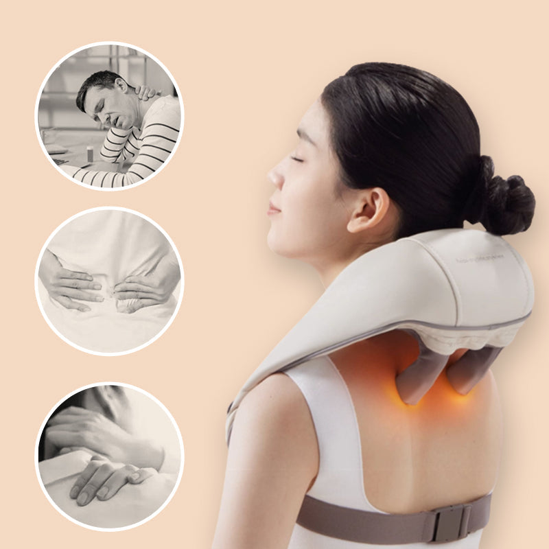 HeatKneeder™ | Therapeutisch Massageapparaat Voor Nek- En Schouderspanningen