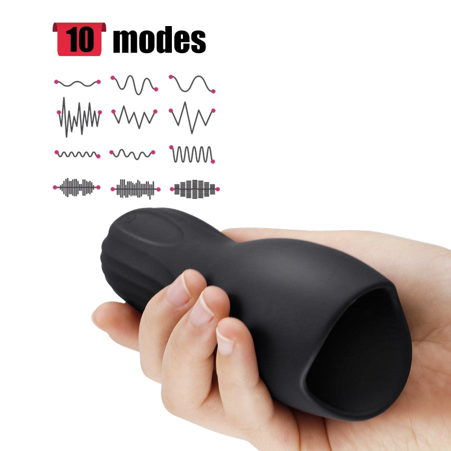 Penis vibrator voor mannen (10 verschillende standen)