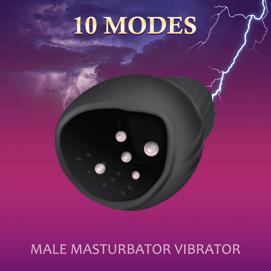 Penis vibrator voor mannen (10 verschillende standen)