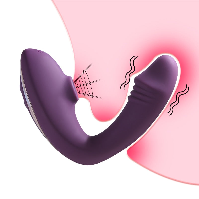 2 in 1 G-spot & clitoris vibrator - 20 standen